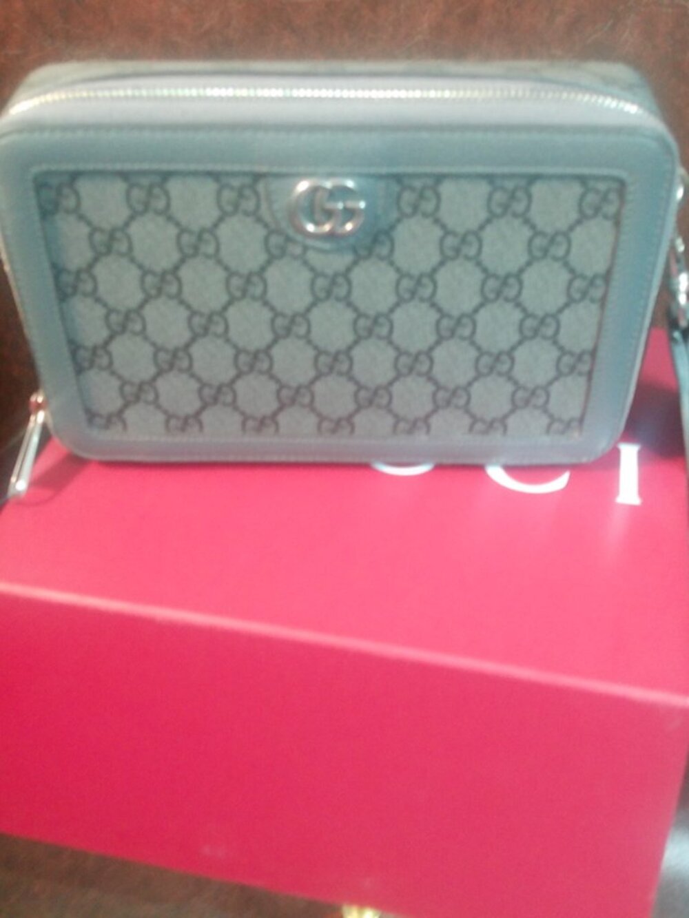 Grey Gucci Crossbody Men